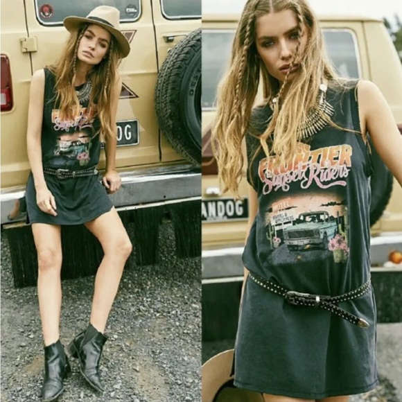 Spell Dresses & Skirts - Spell and the Gypsy Sleeveless T-shirt Dress